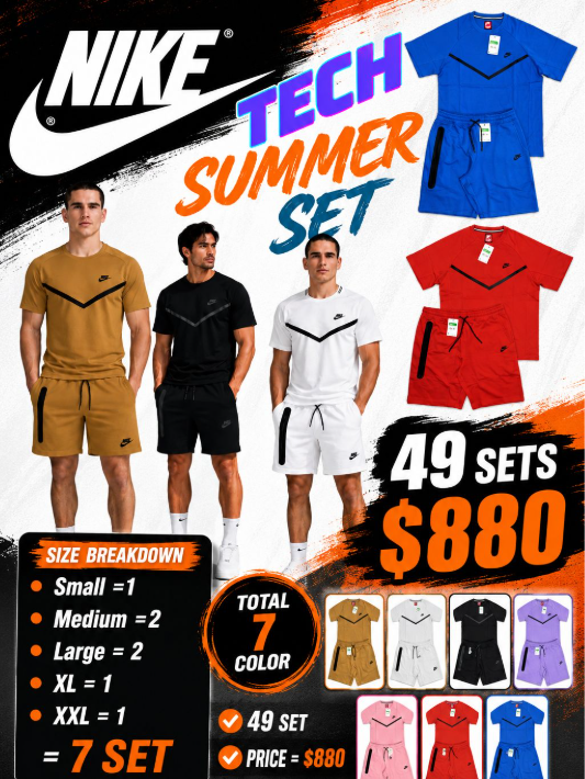 Nike Tech Style Summer Set.